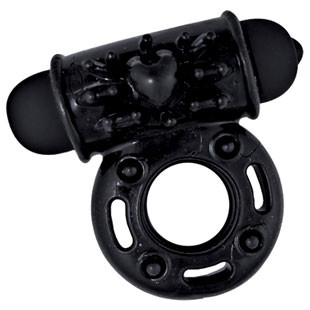 Nasstoys HerO Dynamic Scream Maker Vibrating Love Ring Black